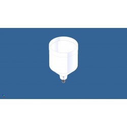 Recambio pistola gravedad Kripxe E-21. Deposito gravedad 160 cc