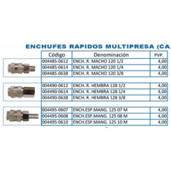 ENCHUFES RÁPIDOS MULTIPRESA 2