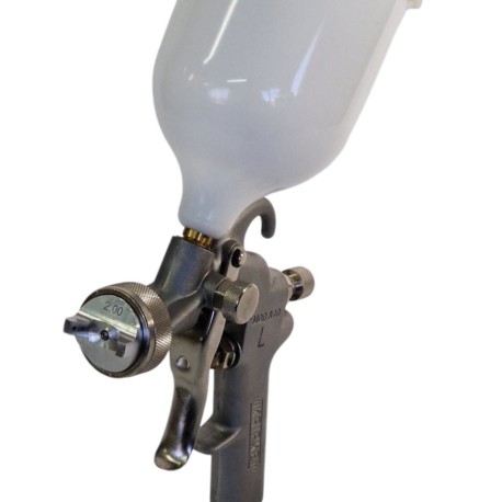 Pistola gravedad 840 L Depósito 550cc – Precisión y control | Maqui Pintura