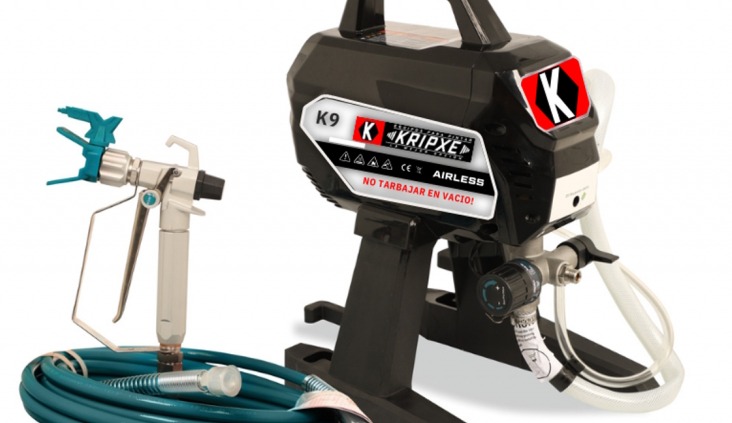 Equipo Airless rápido y cómodo